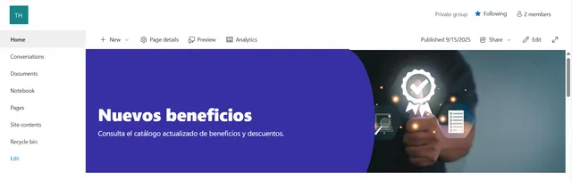 Vista previa de Banner sencillo